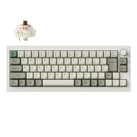 Keychron｜キークロン キーボード Q2 Max(茶軸) シェルホワイト Q2M-P3-JIS [有線・ワイヤレス /Bluetooth・USB-A＋USB-C]