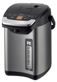 タイガー｜TIGER 電気ポット ブラック PIG-H300K [3.0L /蒸気レス機能つき]