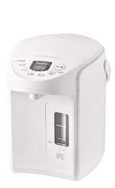 タイガー｜TIGER 電気ポット クールホワイト PIQ-G220WC [2.2L /蒸気セーブ機能つき]