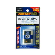 ELPA｜エルパ 大容量長持ち充電池 電話機バッテリー TSA124