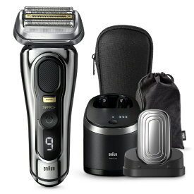【まとめ買いで最大15％OFFクーポン(8/17まで）】 BRAUN｜ブラウン ブラウン 電動シェーバーシリーズ9 9586cc-V シルバー 9586CC-V [4枚刃 /AC100V-240V]【newlife_campaign_d】