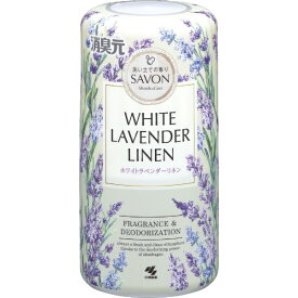 小林製薬｜Kobayashi 消臭元SAVON ホワイトラベンダーリネン 400ml 消臭元