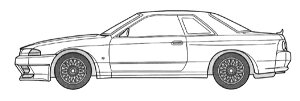 y2025N10z tW~͌^bFUJIMI 1/24 p݃~bhiCgV[Y No.3@Y XJCC GT-RiR32jށyȍ~̂͂z yzsz