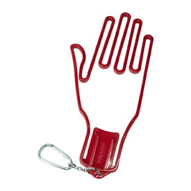 ライト｜LITE ゴルフグローブ入れ グローブホルダー レッド G-73