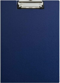 キングジム｜KING JIM クリップボード(カバー付) [A4/ヨコ型] 青 8315-B