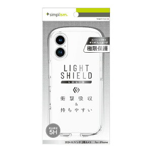 gjeBbTrinity iPhone 16 Plusi6.7C`j mLIGHT SHIELD Solidn ݌v Ռz nCubhNAP[X TR-IP24L2-LDSL-CLCL