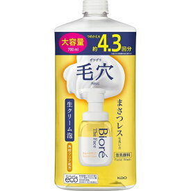 花王｜Kao Biore ビオレ ザフェイス 泡洗顔料 スムースクリア つめかえ用 大容量 スムースクリア