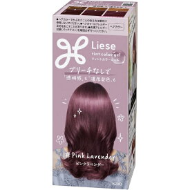 花王｜Kao Liese（リーゼ）ティントカラージェル 191mL ピンクラベンダー