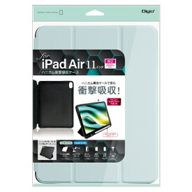 ナカバヤシ｜Nakabayashi 11インチiPad Air（M2）用 ハニカム衝撃吸収ケース　M3/M4対応 ライトブルー TBC-IPA24104LBL