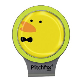ライト｜LITE ゴルフマーカー Pitchfix ハットクリップ 蛍光イエロー X-649
