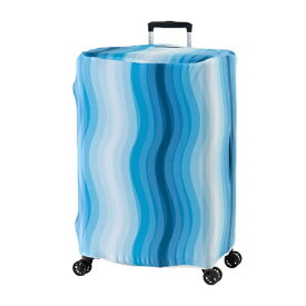 A.L.I｜アジア・ラゲージ 伸縮スーツケースカバー L ウェーブブルー