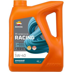 ���v�\���bREPSOL 007476 2�֗p���[�^�[�I�C���@RACING�i���[�V���O�����W�j���[�V���O 4T 5W-40�i4L�j�i�S������ API SN JASO MA2�j