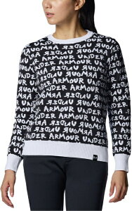 A_[A[}[bUNDER ARMOUR fB[X UAWJ[h N[lbN Z[^[ Black×White 1388337 [fB[X /LGTCY]yԕisz