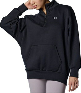 yGg[ōő2|Cgb11/18z A_[A[}[bUNDER ARMOUR fB[X UAGbZV t[X 1/2Wbv gbvX Black 1388207 [fB[X /MDTCY]yԕisz