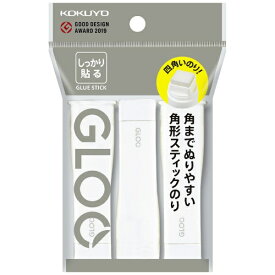 KOKUYO｜コクヨ スティックのり　3個パック タ-G301-3P GLOO(グルー)