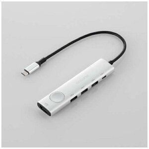 ELECOMbGR fϊA_v^ [USB-C IXX HDMI /USB-Ax3{USB-C{USB-CXd /USB Power DeliveryΉ /100W] 4KΉ(iPadOS/Mac/Windows11Ή) Vo[ DST-S060BPSV