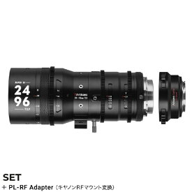 七工匠｜7artisans シネマレンズ 7Artisans Sprite 24-96mm T2.9 PLマウント + キヤノンRFマウント変換アダプター ブラック 7A-SP2496-PL-RF [ズームレンズ]
