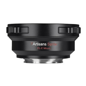 七工匠｜7artisans マウントアダプター 7Artisans PLマウントレンズ→ソニーEマウント変換 ブラック 7A-PL-E