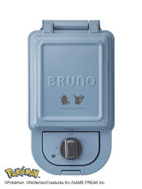 BRUNO｜ブルーノ BOE131-BL ポケモン　ホットサンドメーカー　シングル ブルー