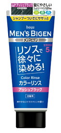 hoyu｜ホーユー メンズビゲン カラーリンス アッシュブラック 白髪用（160g）〔白髪染め〕