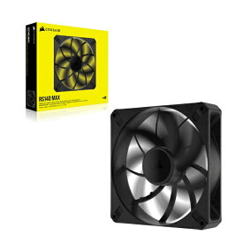 CORSAIR｜コルセア ケースファン [140mm /1600RPM] RS140 MAX 140mm PWM Thick Fan Single Pack CO-9050174-WW