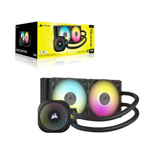 CORSAIRbRZA CPUN[[ 120mmt@x2 [LGA1851/1700EAM5/AM4] iCUE LINK TITAN 240 RX RGB ubN CW-9061016-WW