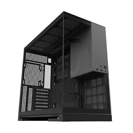 【エントリーで最大全額ポイント還元｜7/18迄】 GEOMETRIC FUTURE PCケース [ATX /Micro ATX /Extended ATX /Mini-ITX] Model 5 ブラック/グレー GF-M5-GY