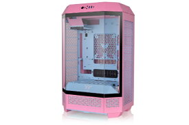 【エントリーで最大全額ポイント還元｜7/18迄】 THERMALTAKE｜サーマルテイク PCケース [Micro ATX /Mini-ITX] The Tower 300 Bubble Pink CA-1Y4-00SAWN-00
