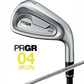 プロギア｜PRGR アイアンセット 04 IRON 5本セット #7〜9、PW、AW [スペックスチールIII Ver.2 M-40 /SR /メンズ /右利き用]