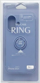 ラスタバナナ｜RastaBanana iPhone 16（6.1インチ）TPUリングケース スモーキーブルー 8133IP461TPRSBL