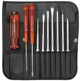 PBスイスツールズ社｜PB SWISS TOOLS 差替式ドライバーセット　パックナシ