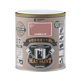 カンペハピオ｜Kanpe Hapio マットペイントレトロピンク0.7L