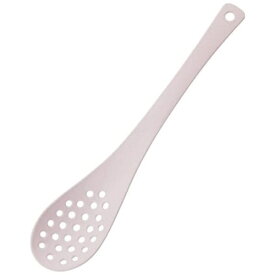 片力商事｜KATARIKI ホーロー レンゲスプーン穴明 ピンク ピンク