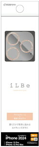 ラスタバナナ|RastaBanana iPhone 16 Pro/16 Pro Max用 iLBE カメラレンズ保護ガラス アルミフレーム ピンクゴールド CR4438IP4617P