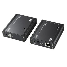 サンワサプライ｜SANWA SUPPLY USB2.0エクステンダー [送信機 /受信機(USB-Ax4)] 100m延長 (Mac/Windows11対応) USB-EXSET4
