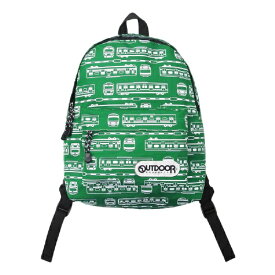 ファインプラス｜FINE PLUS KIDS キッズ ジュニア チアフル デイパック リュック OUTDOOR PRODUCTS ダークグリーン（電車） 12439289