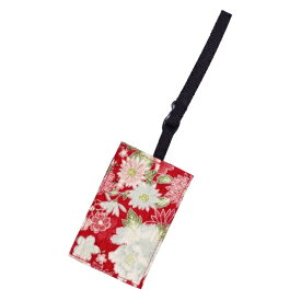 FUNS｜ファンス 和柄ラゲッジタグ レッド FS-561112RD