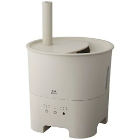 BRUNO｜ブルーノ 超音波アロマ加湿器　POT MIST グレージュ BOE078-GRG [超音波式]