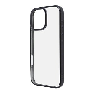 ���C�A�E�g�brayout iPhone 16 Pro Max�i6.9�C���`�j �Ռ��z�� �o���p�[ ���^���b�N �n�C�u���b�h�P�[�X / �u���b�N RT-P49CC16/BM