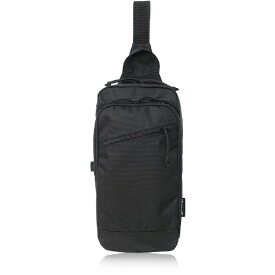 ファインプラス｜FINE PLUS ヘザーテクス ストリームライン ボディバッグ タテ型 斜め掛け 肩掛け OUTDOOR PRODUCTS BLACK-2 22419777
