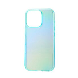 ELECOM｜エレコム iPhone 16 Pro（6.3インチ） ソフトケース クリアオーロラ PMA24CUCABU