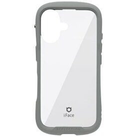 HAMEE｜ハミィ iPhone 16（6.1インチ） iFace Reflection強化ガラスクリアケース iFace グレー 41-979624