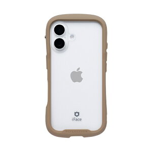 HAMEE�b�n�~�B iPhone 16�i6.1�C���`�j iFace Reflection�����K���X�N���A�P�[�X iFace �x�[�W�� 41-979648