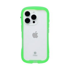 HAMEE｜ハミィ iPhone 16 Pro（6.3インチ） iFace Reflection Neo 強化ガラスクリアケース iFace クリアグリーン 41-979914