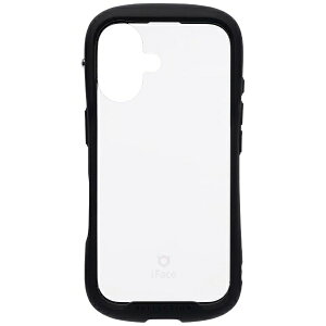 HAMEE|ハミィ iPhone 16(6.1インチ) iFace Reflection Frost 強化ガラスクリアケース iFace ブラック 41-979938