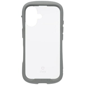 HAMEEbn~B iPhone 16i6.1C`j iFace Reflection Frost KXNAP[X iFace O[ 41-979945
