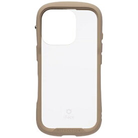 HAMEE｜ハミィ iPhone 16 Pro（6.3インチ） iFace Reflection Frost 強化ガラスクリアケース iFace ベージュ 41-979990
