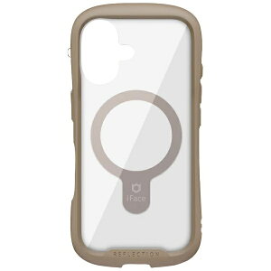 HAMEEbn~B iPhone 16i6.1C`j iFace Reflection MagSynq KXNAP[X iFace x[W 41-980033