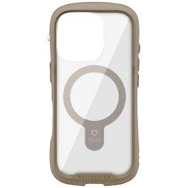 HAMEE｜ハミィ iPhone 16 Pro（6.3インチ） iFace Reflection MagSynq 強化ガラスクリアケース iFace ベージュ 41-980088