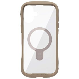 HAMEE｜ハミィ iPhone 16 Plus（6.7インチ） iFace Reflection MagSynq 強化ガラスクリアケース iFace ベージュ 41-980132